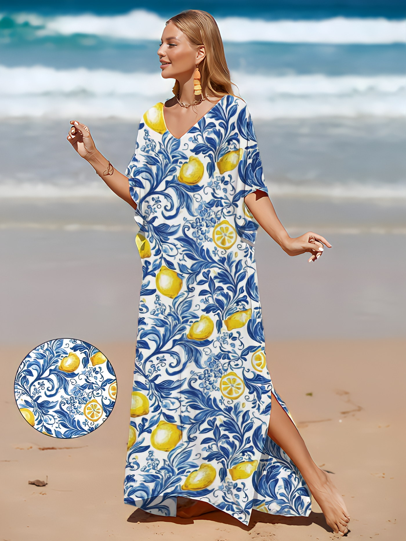 Amalfi Resort Maxi Dress