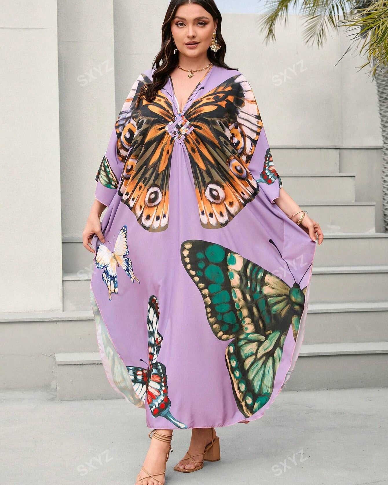 Tropical Summer Dress