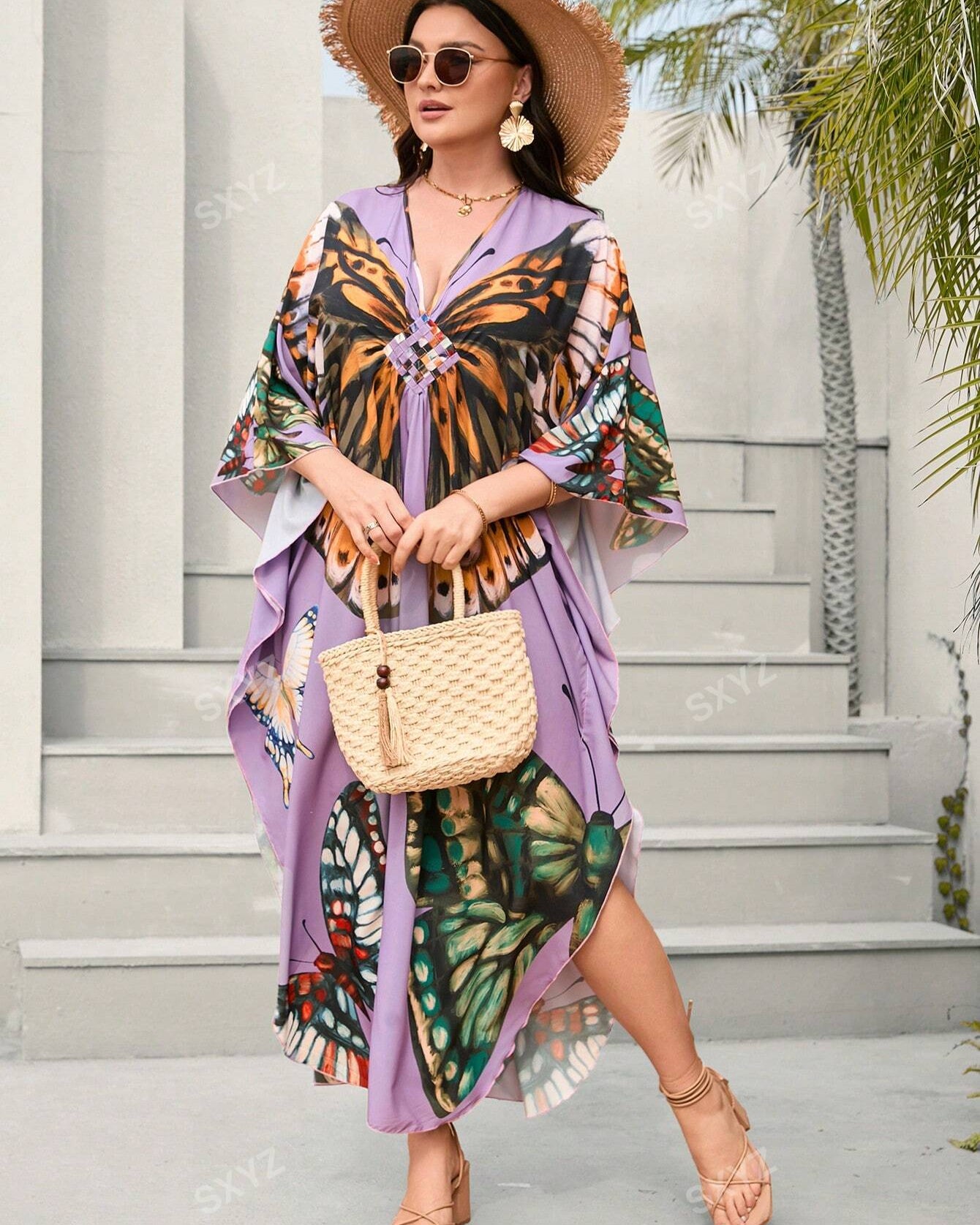 Tropical Summer Dress