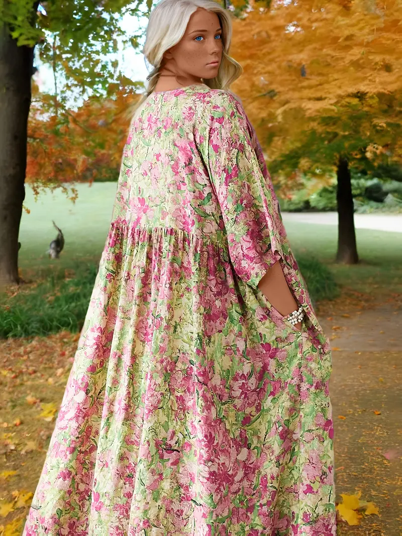 Boho Bloom Kaftan
