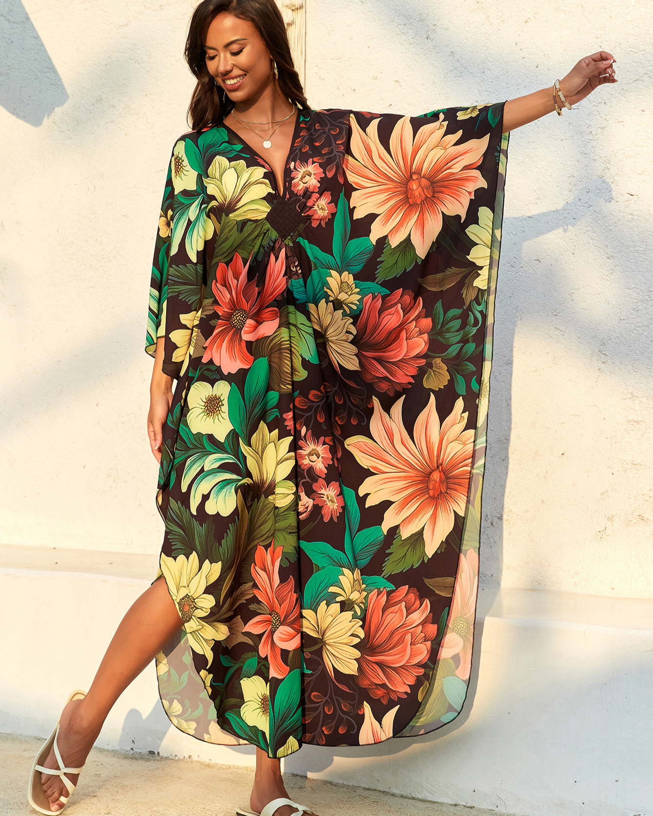 Tropical Summer Dress