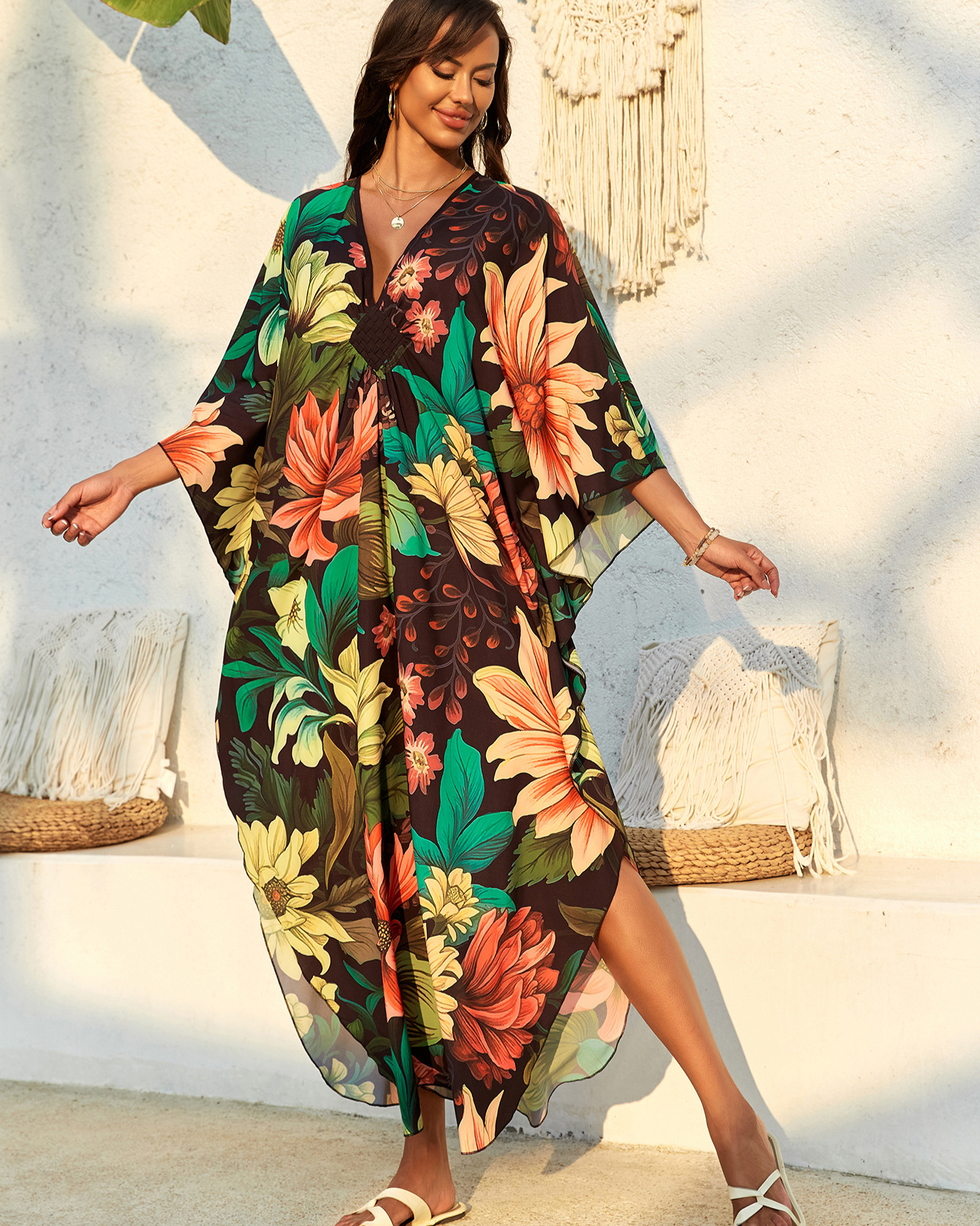 Tropical Summer Dress