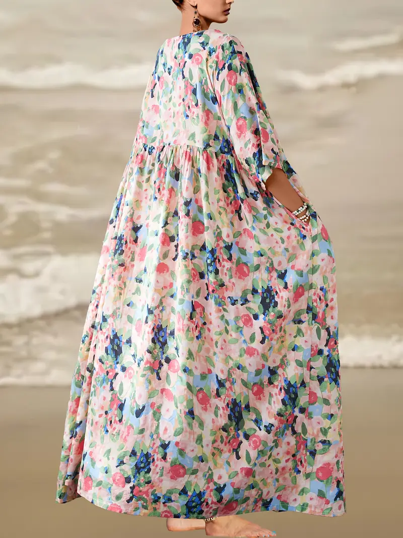 Boho Bloom Kaftan