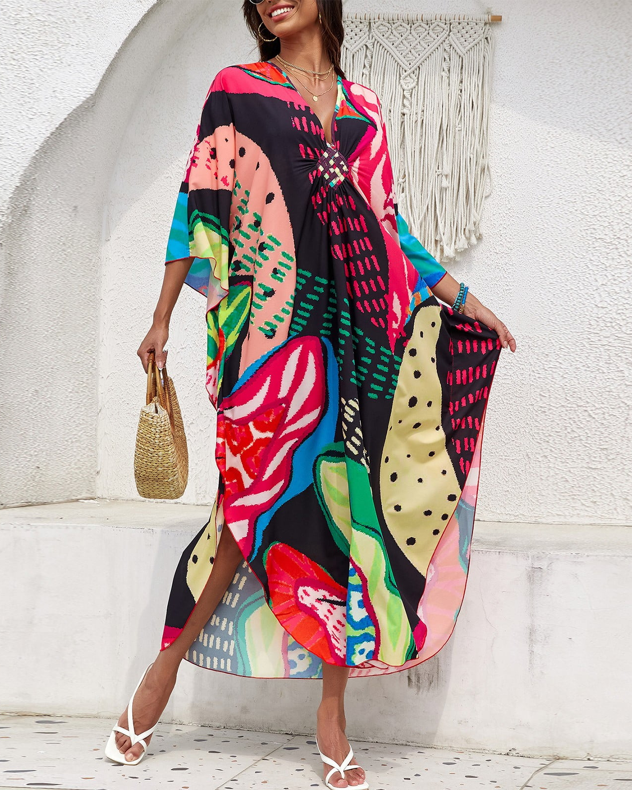 Tropical Summer Dress