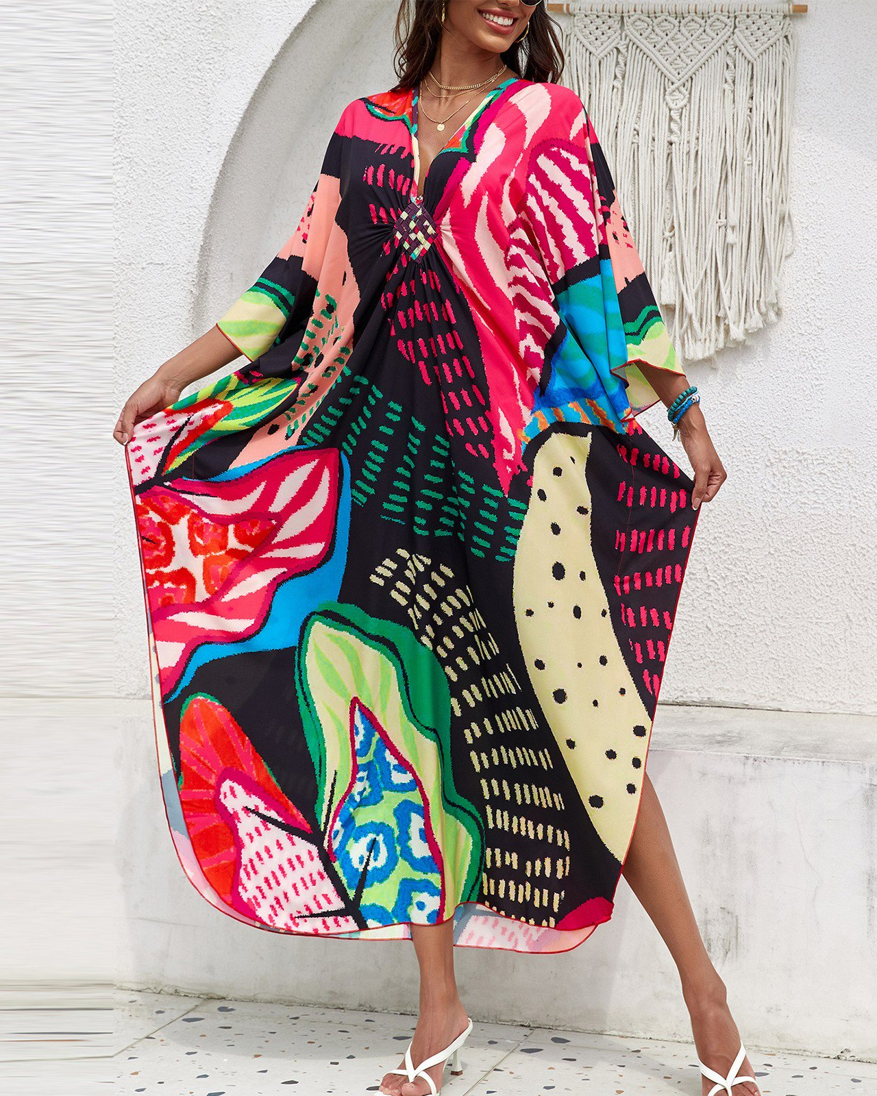 Tropical Summer Dress