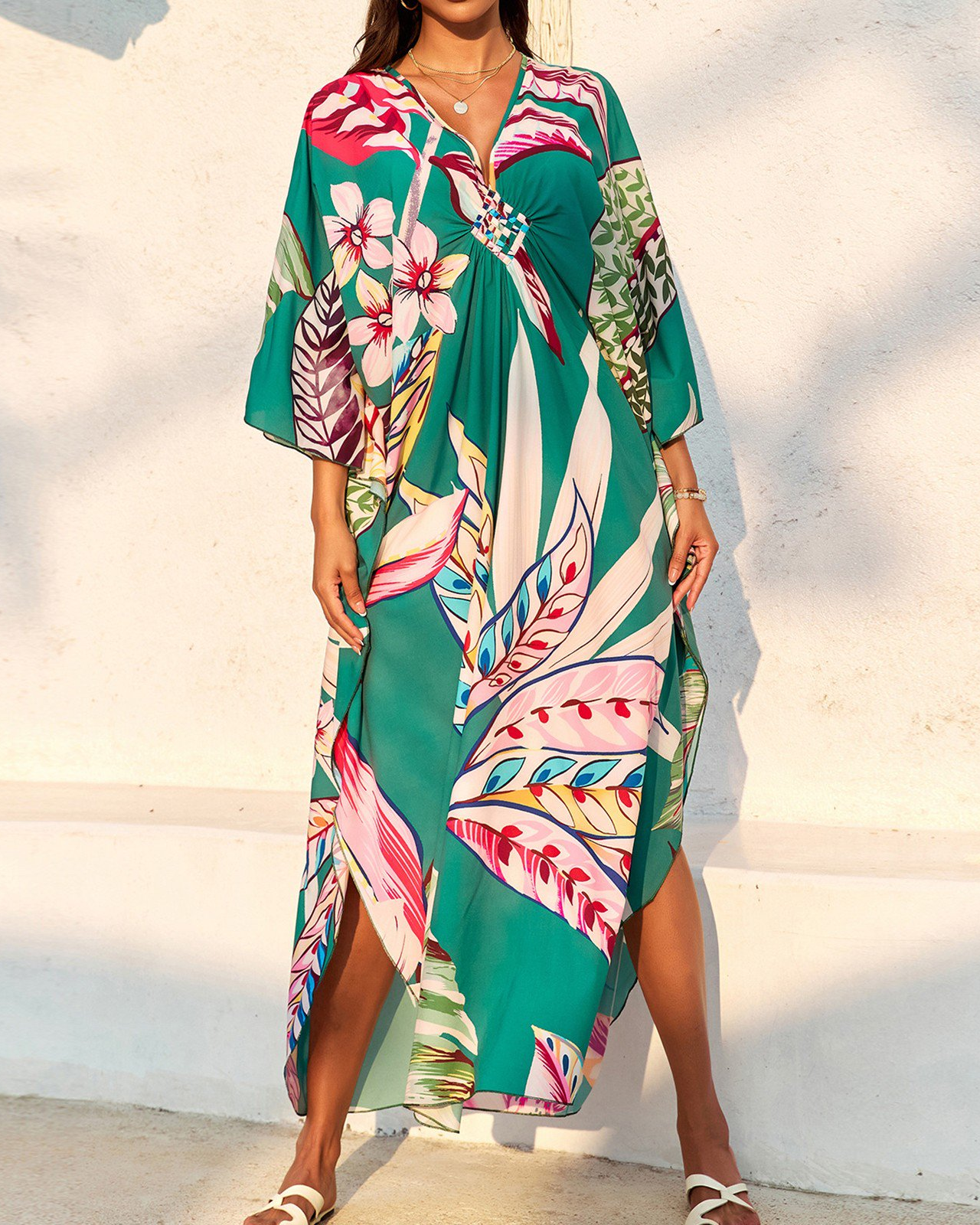 Tropical Summer Dress