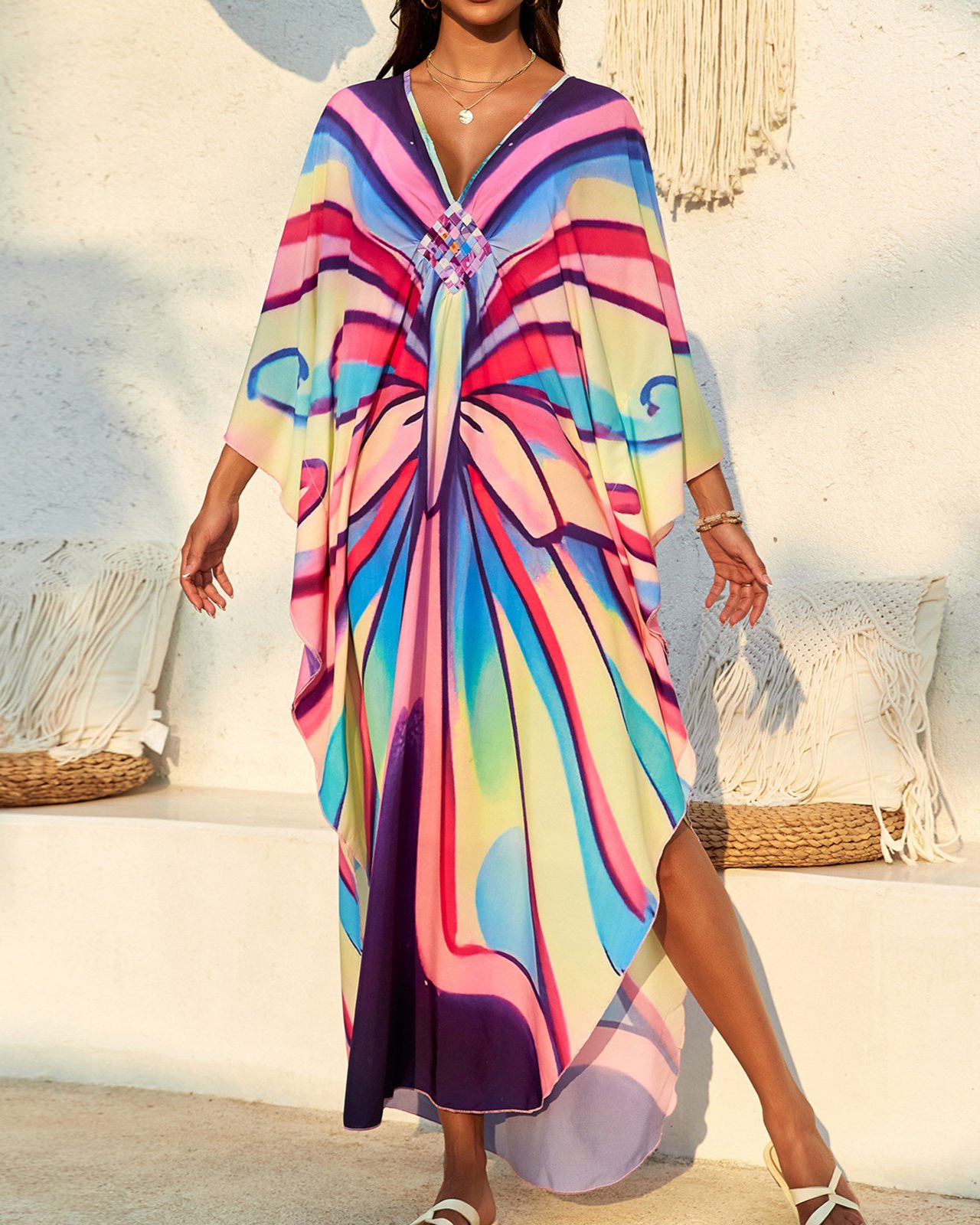 Tropical Summer Dress