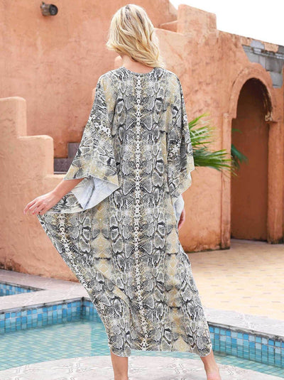 Island Oasis Bamboo Wrap Dress