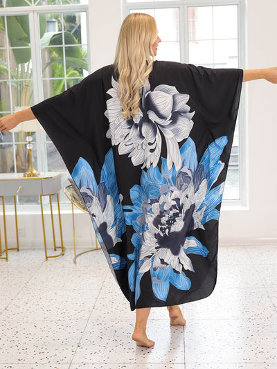 Midnight Petals Kaftan