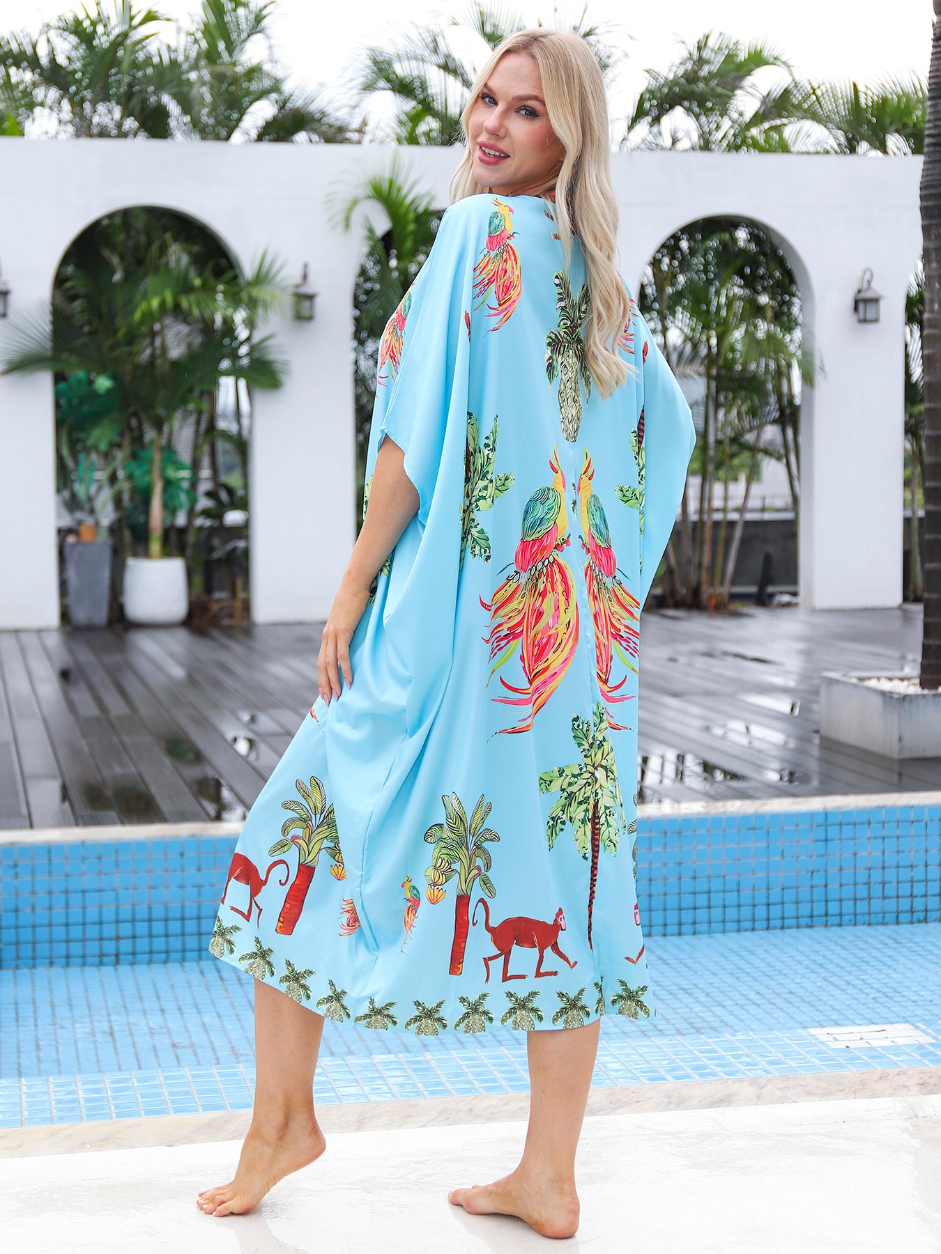 Palm Fiesta Kaftan