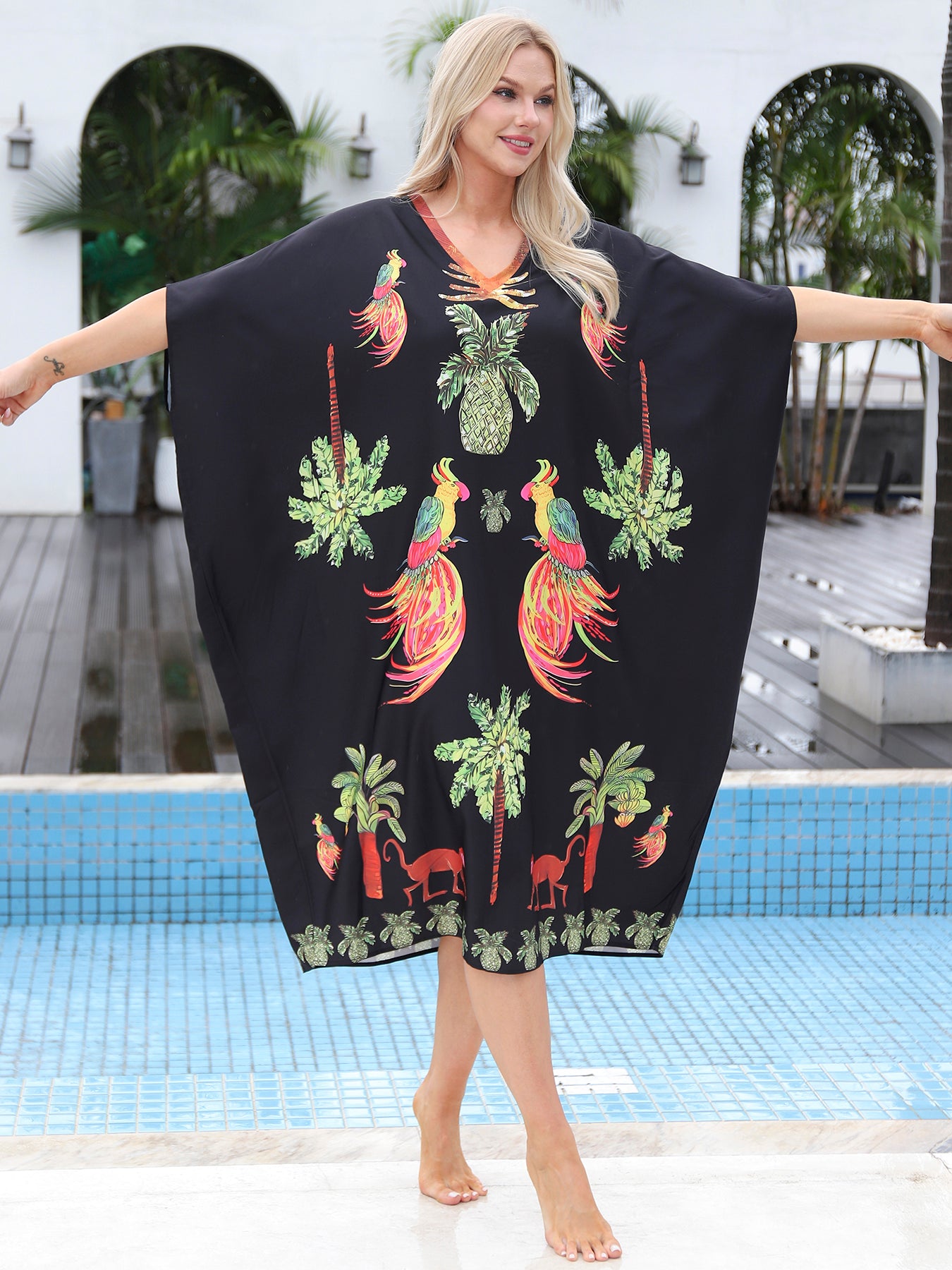 Tropical Paradise Kaftan