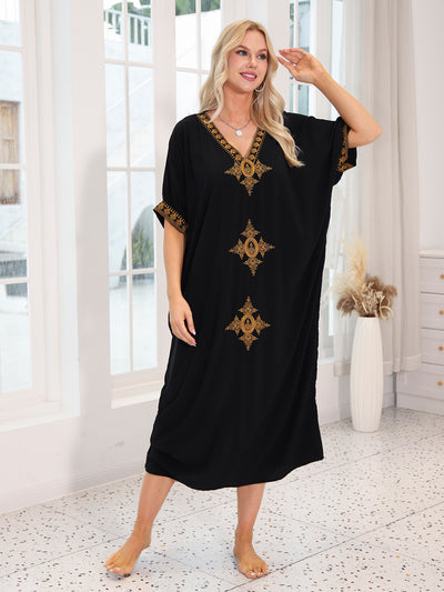Elegant Black Kaftan