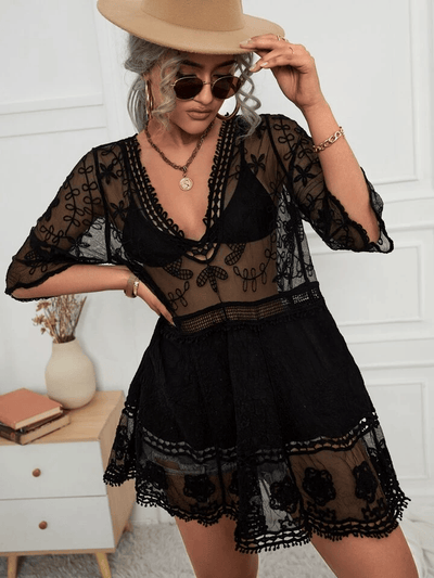 Beach Mini Dress Cover-Up