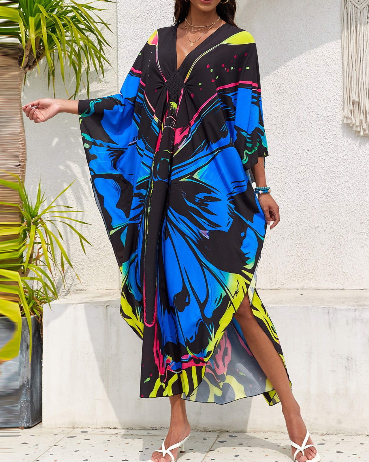 Tropical Summer Dress