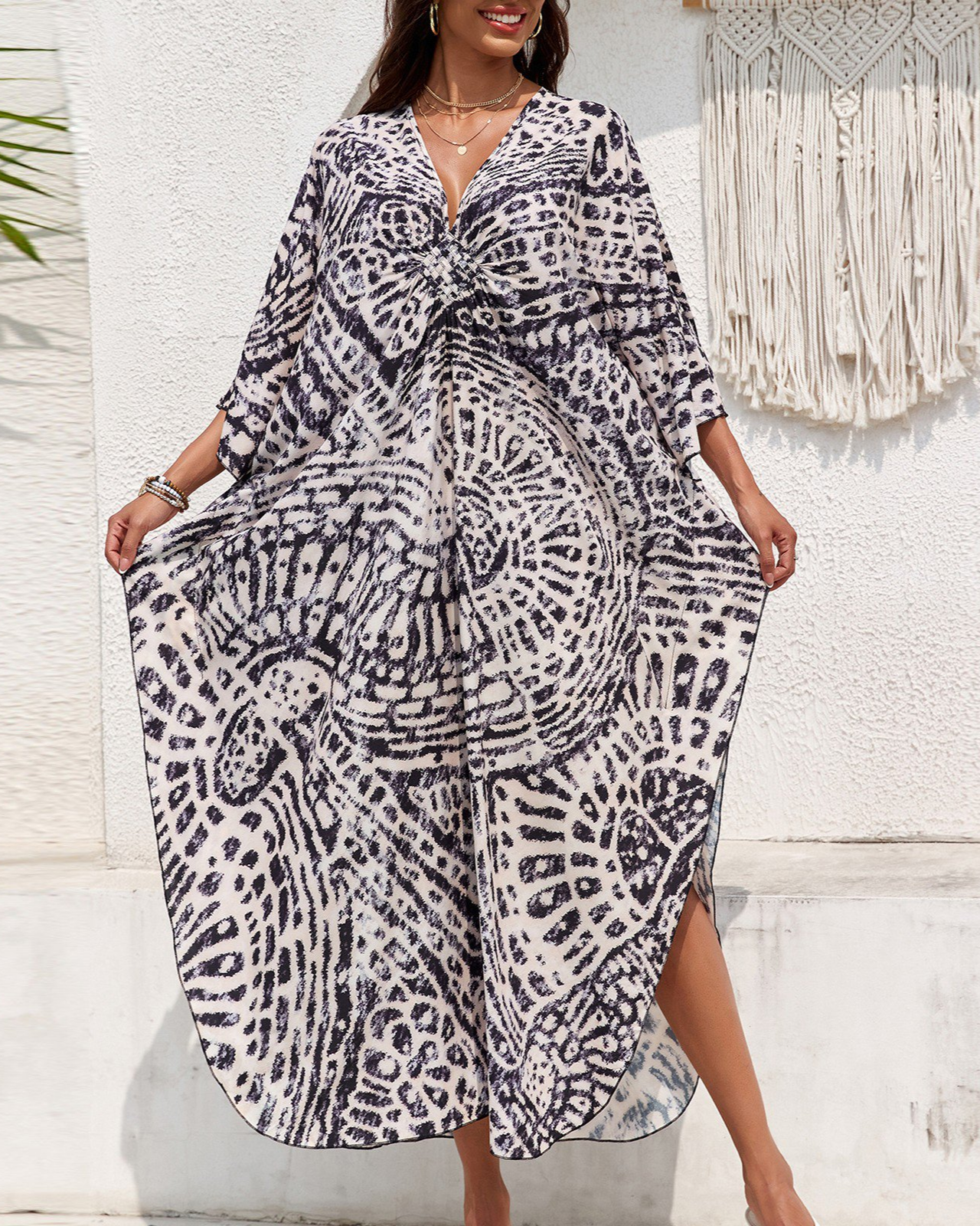 Tropical Summer Dress