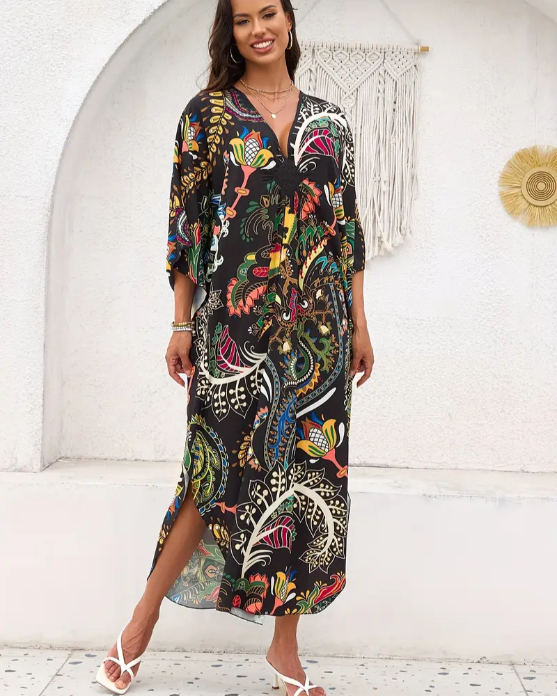 Tropical Summer Dress