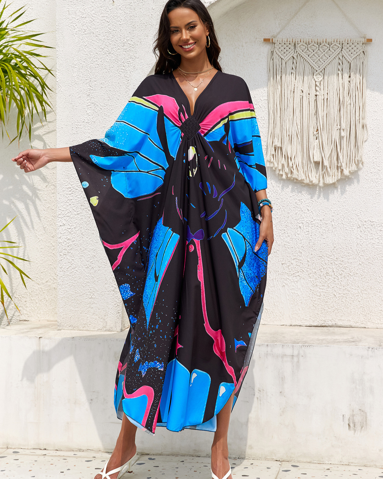 Tropical Summer Dress