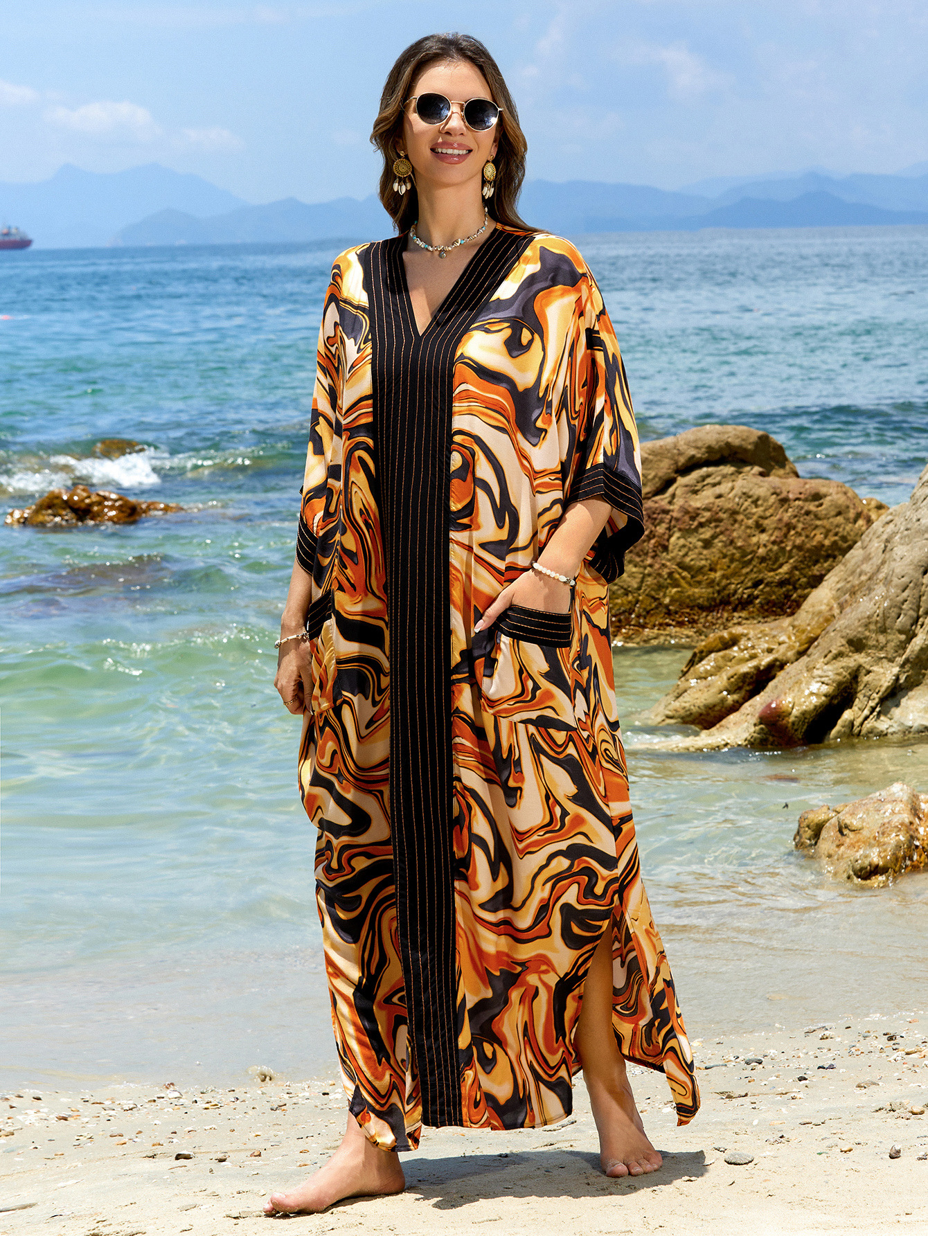 Selene Caftan Dress