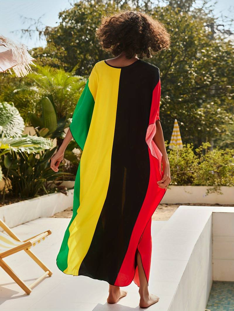 Island Oasis Bamboo Wrap Dress
