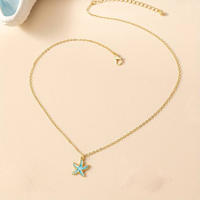 Beach Starfish Necklace